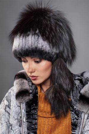 Fes din blană naturală de chinchilla și vulpe