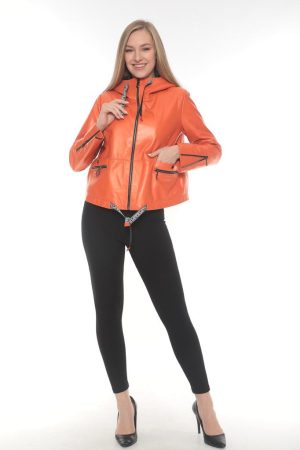 Jachetă din piele Carolina